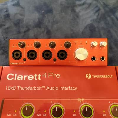 Focusrite Clarett 4Pre Thunderbolt discontinued? - Gearspace