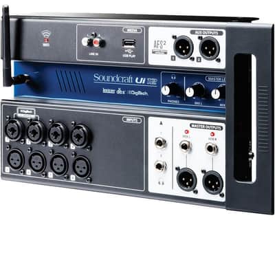 Soundcraft Ui-12 Compact 12 Input Remote Controlled Digital Mixer image 2