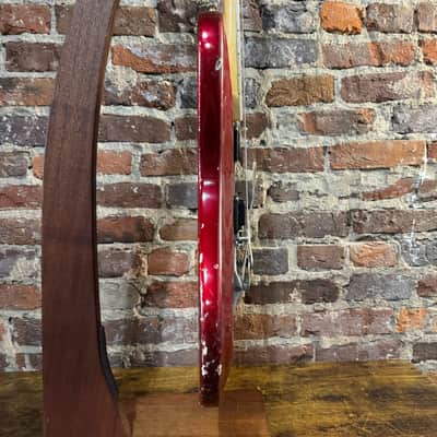 Mosrite The Ventures Model Electric Guitar *RARE* (1964 - Candy Apple Red) image 16