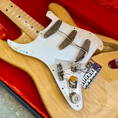 Fender Stratocaster 1974 - Natural original vintage USA image 11