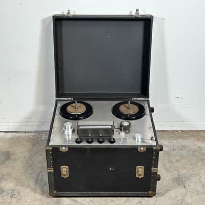 Ampex 351-2 Reel To Reel Transport Magnetic Tape Recorder w/ Original Case image 3