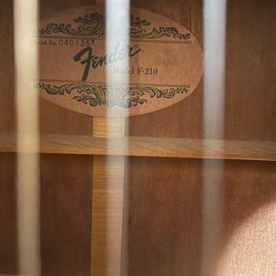 Fender F-210 mid-80s - Natural image 9
