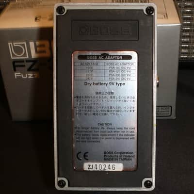 BOSS FZ-3 Fuzz w/- original box & Japan paperwork image 5