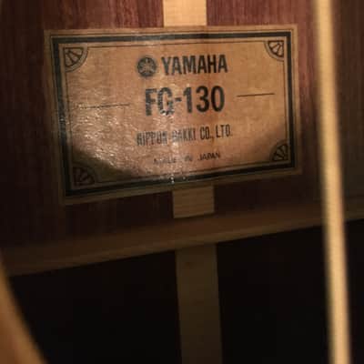 Yamaha FG-130 1971 image 6