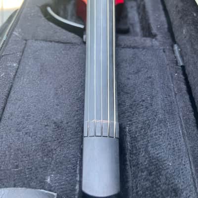 NS Design WAV5-VN-TR 5-String Electric Violin 2010s - Transparent Red image 6