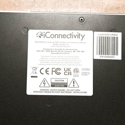 iConnectivity PlayAUDIO 1U Audio/MIDI Interface CG01W9D image 9