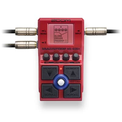 Zoom MS-60B+ Multistomp Bass Effects Pedal image 1