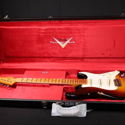 MINT Fender Custom Shop LTD 57 Stratocaster Relic Wide Fade 3-Tone Sunburst 229 image 14
