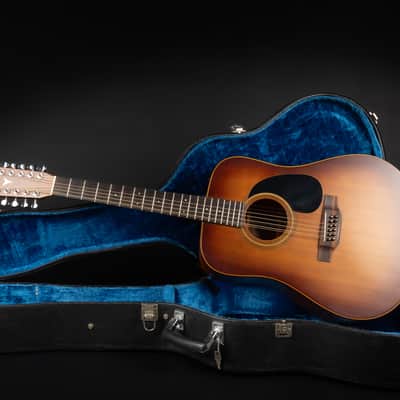 1988 K. Yairi YW11-12 - Vintage Sunburst Satin | Vintage Japan 12-String Dreadnought Acoustic Guitar | OHSC image 2
