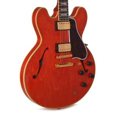 Gibson Custom Shop Murphy Lab 1959 ES-355 Reissue Stop Bar Watermelon Red Light Aged (Serial #A960151) image 1