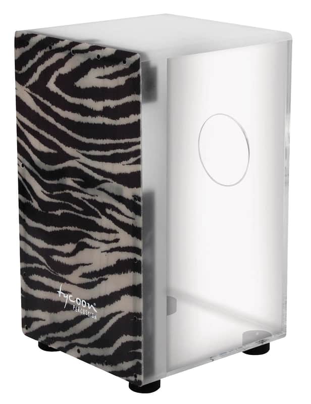 Tycoon TKX-29-FGZ 29 Series Acrylic Cajon w/ Premium Fiberglass Front Plate image 1