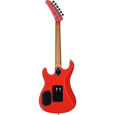 Kramer 84 HH FR Electric Guitar, Maple Fingerboard (with Gig Bag), Radiant Red image 3