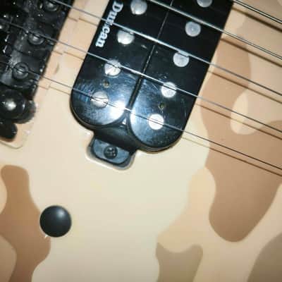 (With extra jumbo stainless steel frets) Jackson Concept Series Rhoads RR24-7 Desert Camo image 15