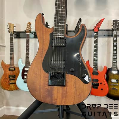 ESP LTD SN-1000 Evertune Koa Electric Guitar-Natural Satin image 4