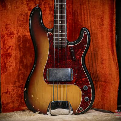 1972 Fender Precision Bass "Sunburst" image 2