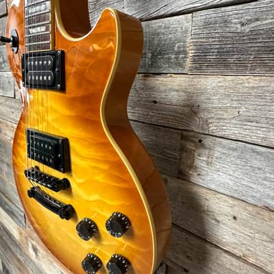 Epiphone Les Paul Custom Shop Classic Quilt Honey Burst 1999 - 2002 image 3