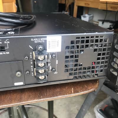 Crown CTs 2000 2-Channel 1000 WPC Power Amp With IEC and input connectors. Fresh Church Removal. (second listed) image 8