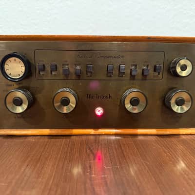 Immagine MCINTOSH C-8 Record Compensator Mono Tube Preamp with Power Supply - 1