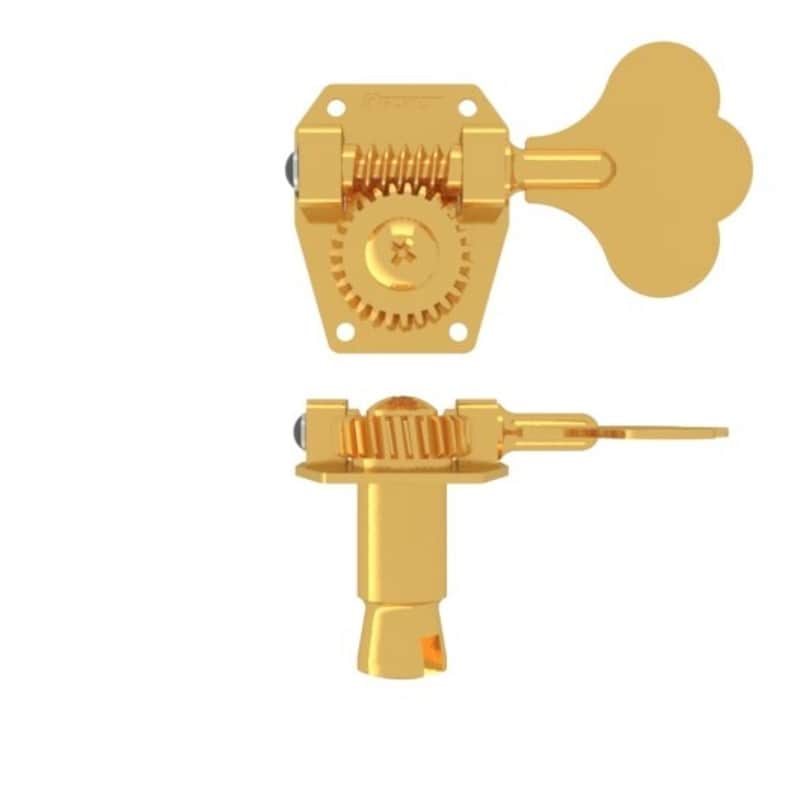 NEW Hipshot HB1 BASS TUNER - SHORT CLOVER KEY - GOLD 20110SKG image 1