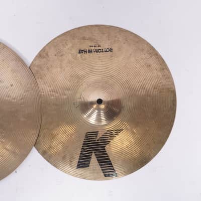 ZILDJIAN K "IAK" 14" HIHATS BRILLIANT FINISH image 3