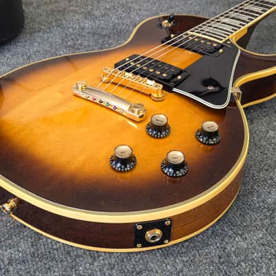 1976 Gibson Les Paul Custom Ice Tea Burst image 2