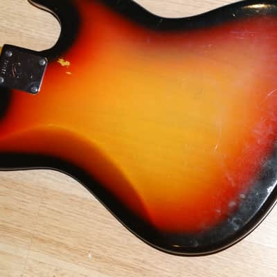 Fender Jazz Bass 1965 Sunburst-Left handed. image 7