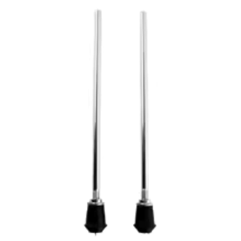 1 pr. 14.5" Length Vintage Style Bass Drum Spurs 3/8" 9.5mm 50s 60s 70s WFL, Rogers, Gretsch, MIJ Pearl, Ludwig, Slingerland, etc. image 1