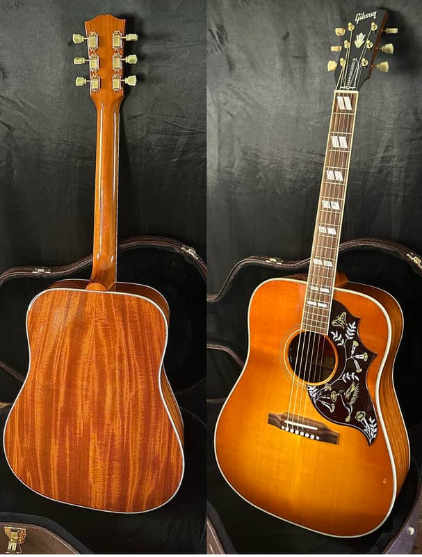 Gibson Hummingbird Figured Back 2019 - 2025 (Heritage Cherry Sunburst) image 1