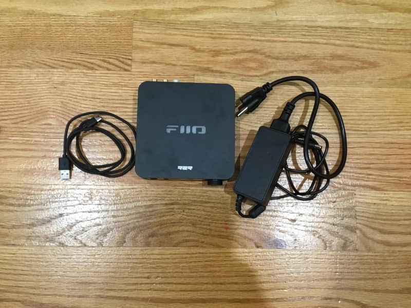 FiiO K11 R2R DAC and Headphone Amplifier for Home Audio or PC, 6.35mm and Balanced 4.4mm, RCA, Coaxial, Optical, 1300mW, 384kHz/24Bit DSD256(Black) image 1
