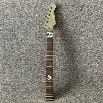 Roasted Maple Guitar Strat Style Neck, Rosewood Fingerboard 22 Frets image 1