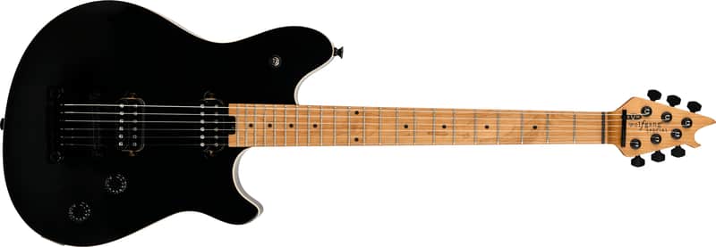 EVH Wolfgang Special TOM Baked Maple FB Gloss Black
