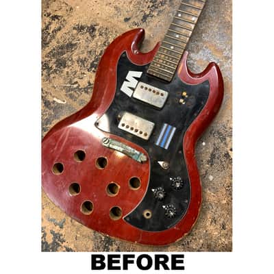 Kent SG Rock History Professional Rebuild Road Warrior Rat Rod Ready For Another Tour image 21