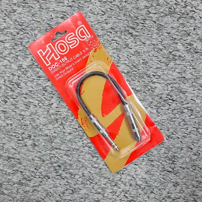 Hosa DOC106 DOC-106 1/4" TRS to 1/4" TS Female - 6"