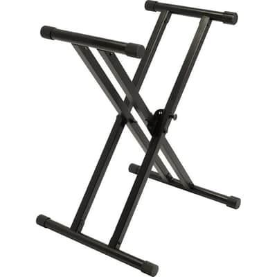 Ultimate Support IQ-X-3000 Double-Braced X-Style Keyboard Stand image 6