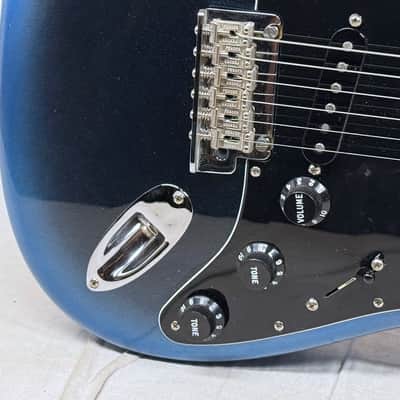 Fender American Professional II 2 Stratocaster Guitar with Case 2021 - Dark Night / Maple neck image 6