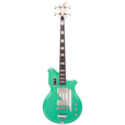 Airline Guitars MAP Bass Short Scale Seafoam Green image 4