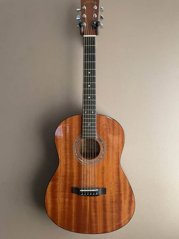 Zager Parlor 2021 - 38 inch Parlor Size Solid African Mahogany image 1