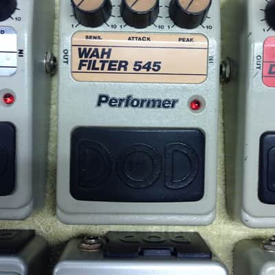 Vintage 80’s DOD Seven Pedal Collection Performer Analog Guitar Effect Stomp Box image 7