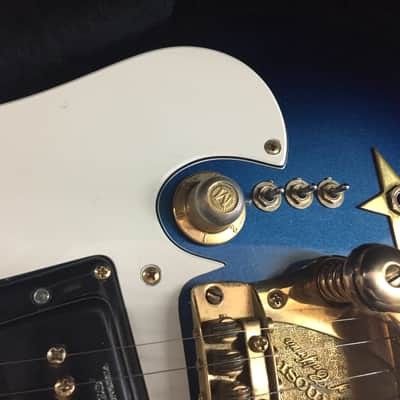 Mosrite Owned By Elaine Garton 1985's Blue One Of kind! Made By Semie Moseley Himself! image 6