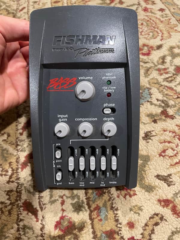 Fishman Pro EQ Platinum Bass 5-Band EQ 2000s - Gray image 1