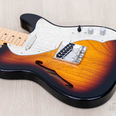 2024 Fender Heritage ‘60s Telecaster Thinline Sunburst Lacquer, Ash Body w/ Hangtags, Japan MIJ image 10