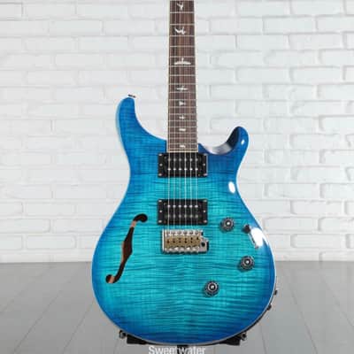 PRS SE Custom 24 Semi-Hollow Piezo 2025 - Lake Blue image 6