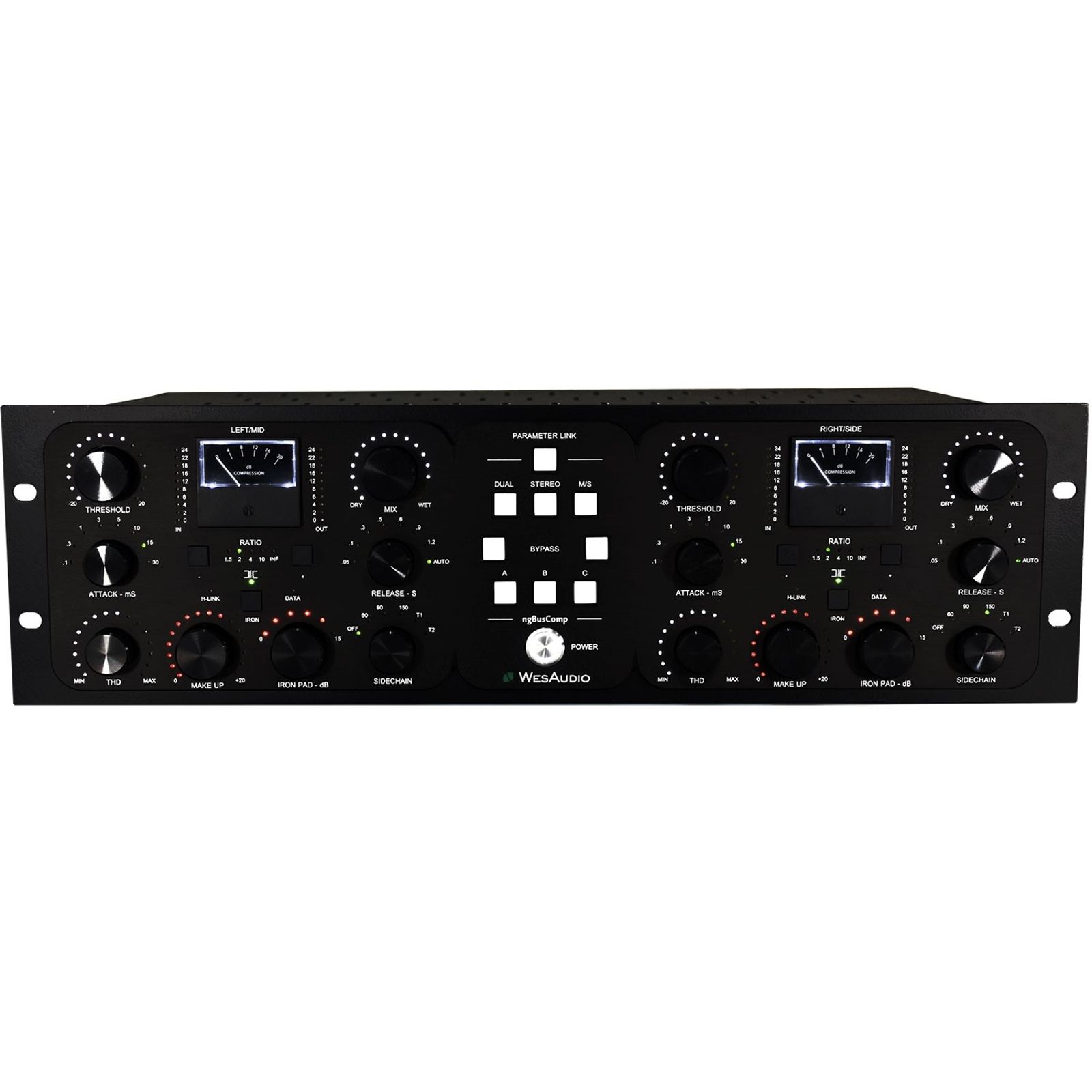 WesAudio ngBusComp Stereo Bus Compressor with Digital Recall | Reverb