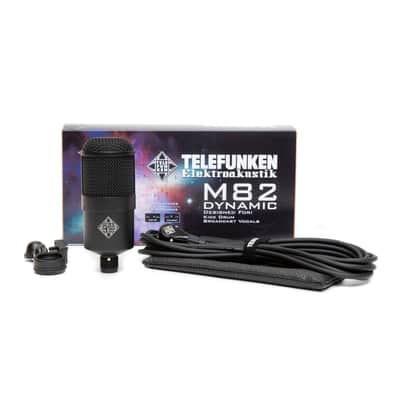 Telefunken Elektroakustik M82 Large Diaphragm Dynamic Kick Drum Microphone image 2