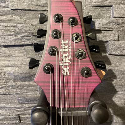 Schecter Signature John Browne TAO-8 Satin Trans Purple image 5