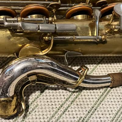 Late 1950's King Super 20 Tenor Saxophone Double Socket Sterling Silver Neck image 15