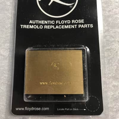 Real Floyd Rose Brand 37mm Fat Brass Block - Made By Floyd Rose For Floyd Rose FROFTB37 image 1