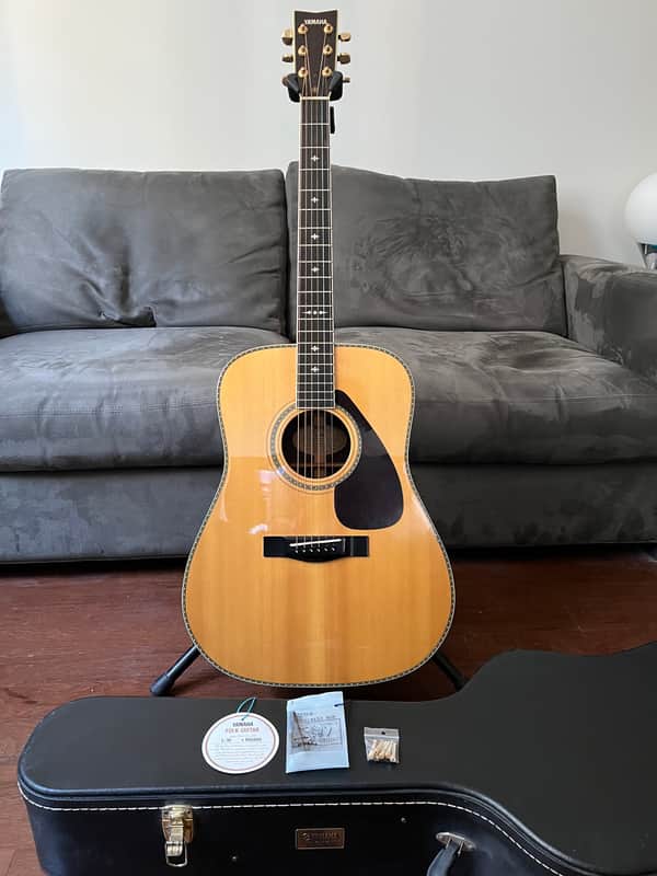 Circa 1980 Yamaha L-10 acoustic guitar, with HSC, made in Japan/MIJ image 1
