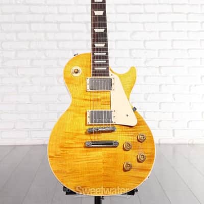 Gibson Les Paul Standard '50s Figured Top Electric Guitar - Honey Amber (LPSt50FTHAd1) image 1