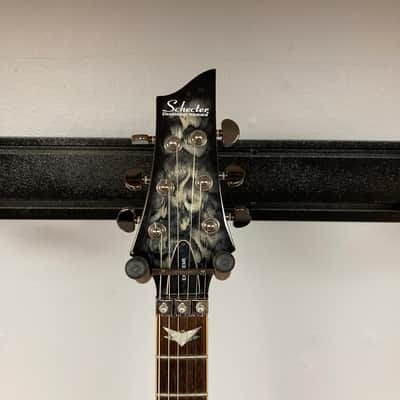 Schecter Extreme Banshee FR CHARCOAL BURST w/Case image 5